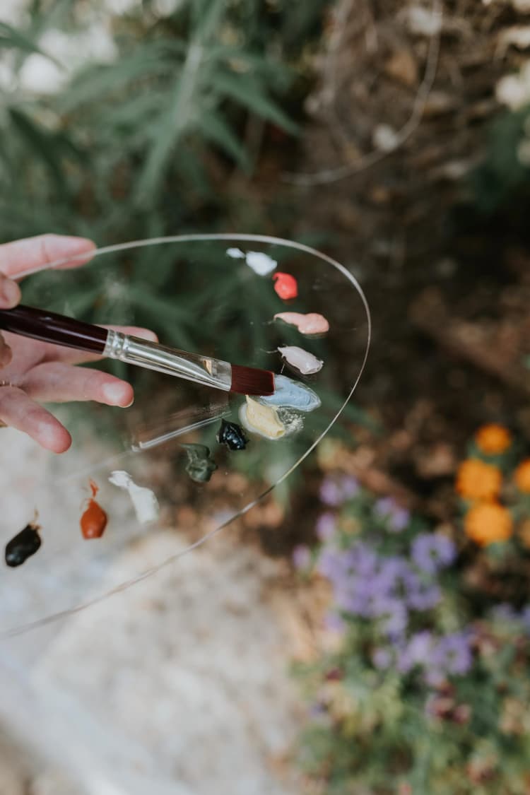 Hand-embellished semi-original Jewish art by Israeli woman artist