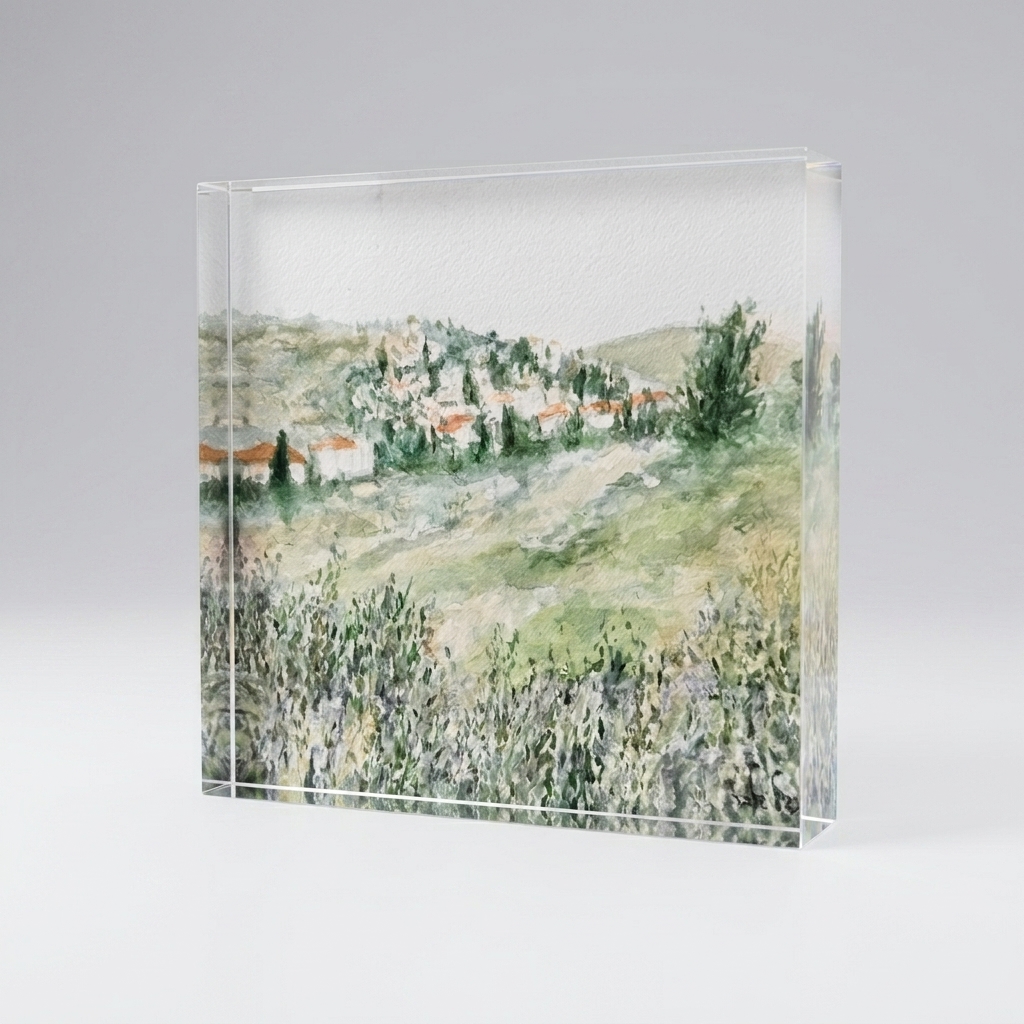 Acrylic Art Blocks by Avigail Gelber